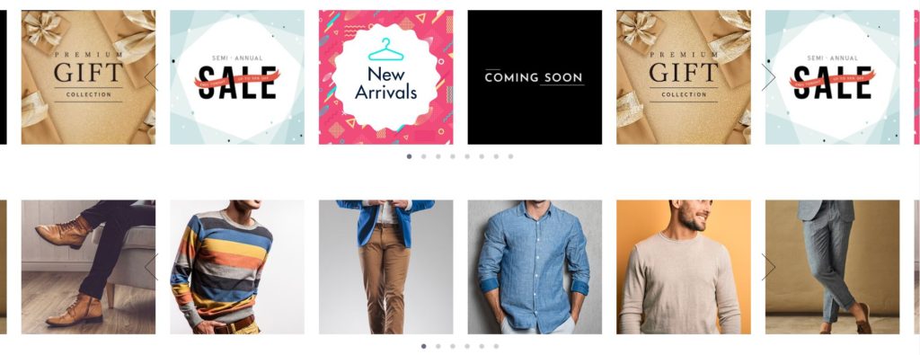 バナーカルーセル　PC時幅100%